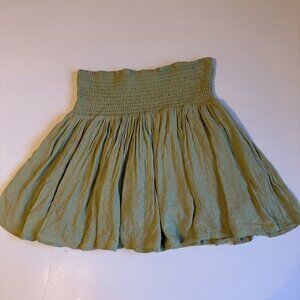 Light Green Forever 21 Skirt